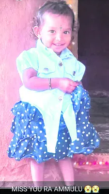 రోడ్డు ప్రమాదంలో చిన్నారి మృతి