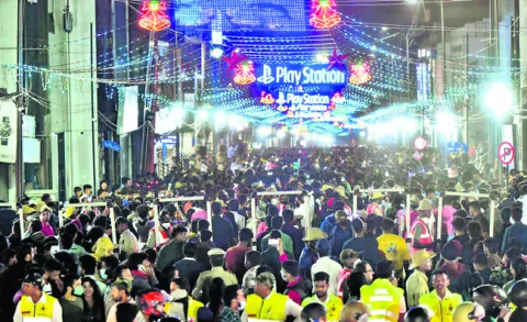 కొత్త ఏడాదికి గట్టి భద్రత 