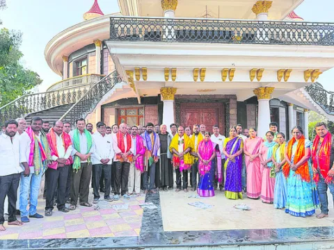 నూతన సర్పంచ్‌లకు సన్మానం