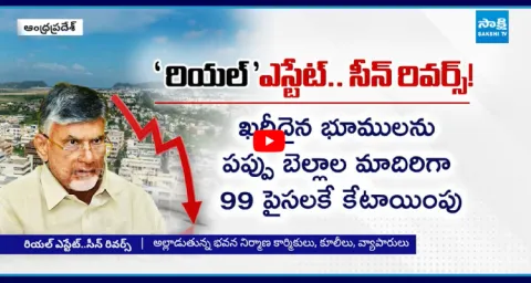 Chandrababu Negligence On Development Real Estate Crashed In AP 1
