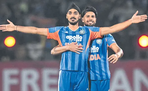 Team India wins 7 wickets against South Africa in 3rd T20