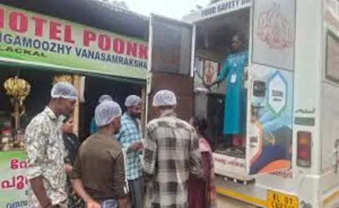 Food safety inspections In Sabarimala to safeguard the health of devotees