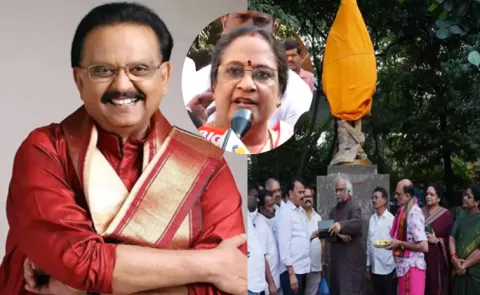 Sp Balu Statue Inauguration Hyderabad Sp Sailaja Comments