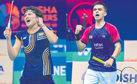 Odisha Masters Singles Champions Unnati and Kiran3