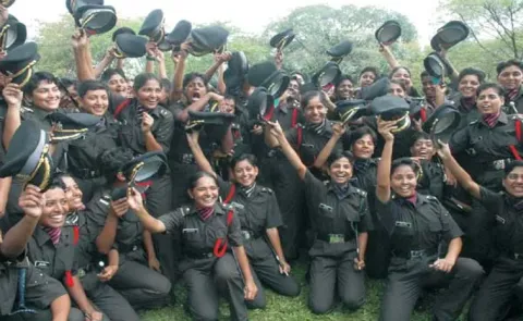 Increasing participation of women in armed forces of India