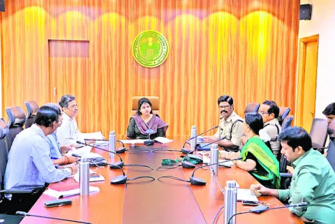 పరీక్షల నిర్వహణకు  పటిష్ట ఏర్పాట్లు