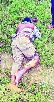 కరెంటు షాక్‌కుగురైన ఎస్పీడీసీఎల్‌ ఉద్యోగి 
