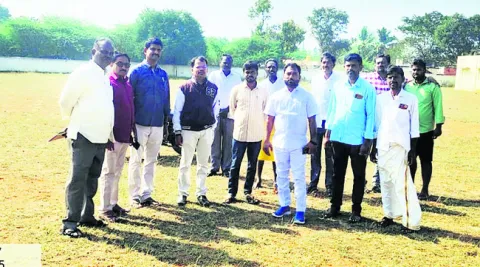 హెలిప్యాడ్‌ ఏర్పాటుకు స్థల పరిశీలన 