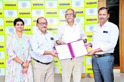 విజ్ఞాన్‌ యూనివర్సిటీకి పరిశోధనా ప్రాజెక్ట్‌ మంజూరు 