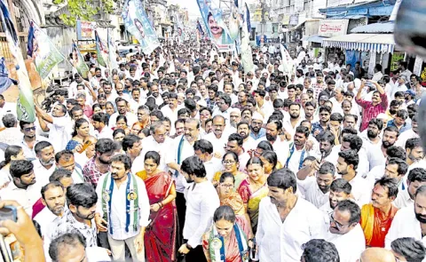 YSRCP One Crore Signatures Mega Rally GRAND SUCCESS in AP