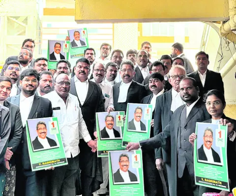 ‘న్యాయవాదుల సమస్యల పరిష్కారమే లక్ష్యం’      
