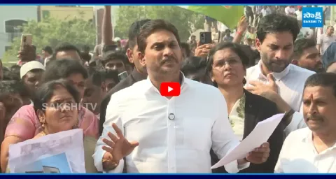 YS Jagan Warning To Chandrababu Govt Over Bhavanipuram House Demolished 5