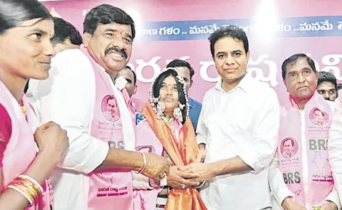 KTR Satirical Comments On CM Revanth Reddy Over Gram Panchayat Election Campaign