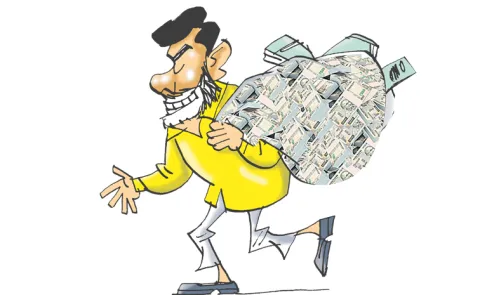 Chandrababu is taking out large loans at high interest rates
