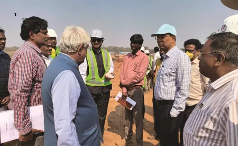 Special CS Vikas Raj Reviews Progress of New High Court Complex at Rajendranagar