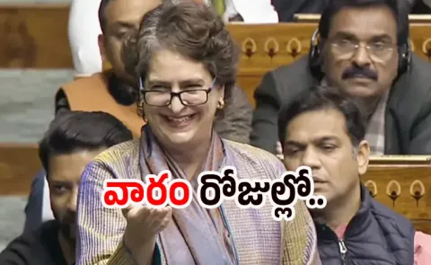 Rahul In Germany Sister Priyanka Led Congress In Parliament
