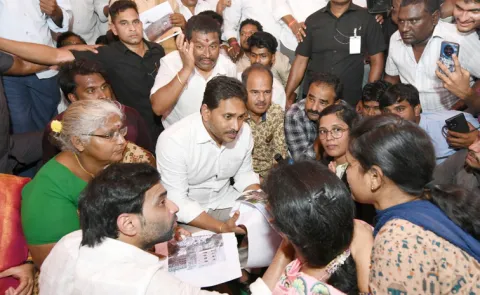 YS Jagan Condemns the demolition of the houses of poor in Vijayawada