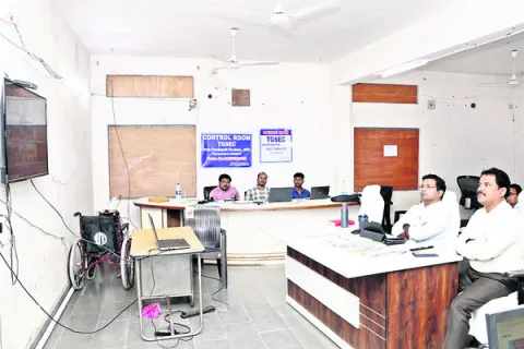 సజావుగా ఎన్నికల ప్రక్రియ 
