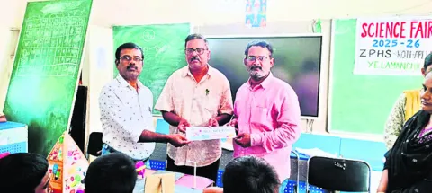 జిల్లా స్థాయి సైన్స్‌ ఫెయిర్‌కు 6 నమూనాలు 