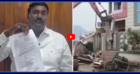 Pothina Mahesh Reveals Sensational Facts On Bhavanipuram 42 Flats Demolish 1