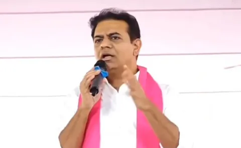 BRS Working President KTR Slams Congress Govt