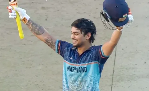 SMAT 2025 Final Ishan Kishan Slams 101 Kushagra Shines Vs HAR2