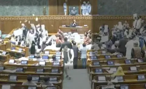 G Ram G Bill 2025 Passed Amid Strong Opposition Protests In Lok Sabha