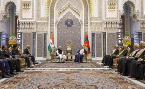India and Oman sign a free trade agreement