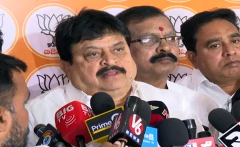 Ramachandra Rao participated in the sarpanchs felicitation program