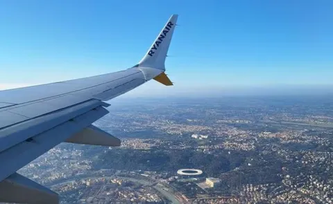 Passenger asks Ryanair for free ticket after sharing Rome photo clicked from flight