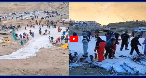 Snowfall Shortage In Manali Himachal Pradesh  1