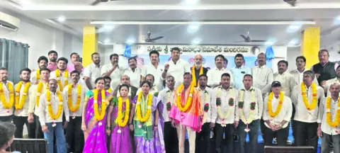 ఇరిగేషన్‌ ఉద్యోగుల నూతన కార్యవర్గం ఎన్నిక 