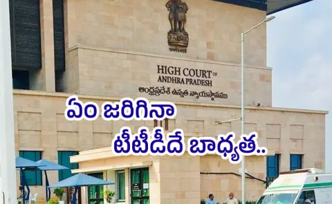 Ap High Court Key Comments On The Ttd Parakamani Theft Case