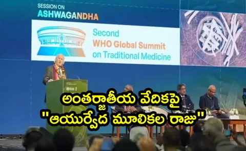Ashwagandha Benefits Spotlight At WHOs Global Traditional Medicine Summit 2025