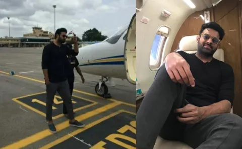 actor Prabhas Travels Only in Private Jets regularly why