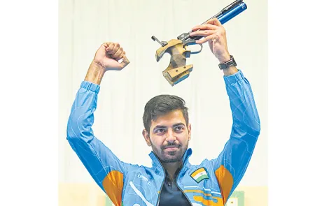 Indian shooter achieves a remarkable feat in the ISSF Top 55