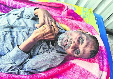 గుర్తు తెలియని వృద్ధుడి మృతి 