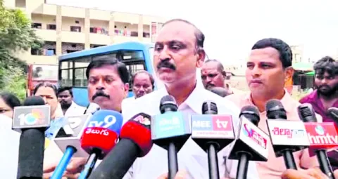 మంత్రి బీసీ బంధువుల దౌర్జన్యం