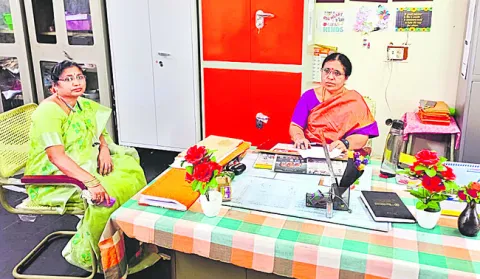 గురుకుల పాఠశాలను తనిఖీ చేసిన డీసీఓ 