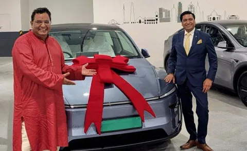 Paytm CEO Gets His Tesla Model Y Delivered1