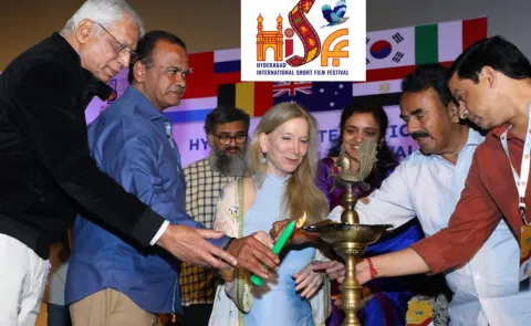 Hyderabad International Short Film Festival inaugurated by telangana ministers