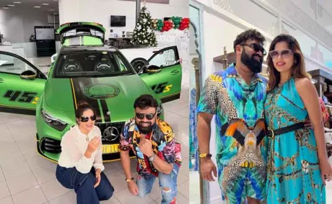 Bigg Boss Subhashree Rayaguru Fiance Ajay Buys Mercedes AMG 45S
