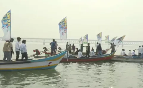 YS Jagan Birthday Celebrations Innovatively In Rajahmundry