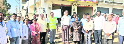 కామారెడ్డిలో విపత్తుల మాక్‌ డ్రిల్‌ 