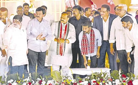 Revanth Reddy Participates in Christmas Celebrations 2025 at LB Stadium