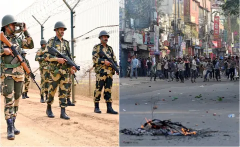 Following unrest in Bangladesh, security has been increased in Tripura CM stated12