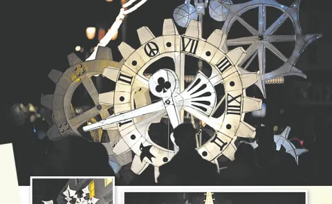 Burning the Clocks: lantern parade and fire show held on 21st of December each year in Brighton