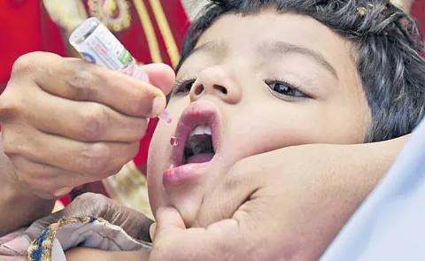 Pulse polio across the state today
