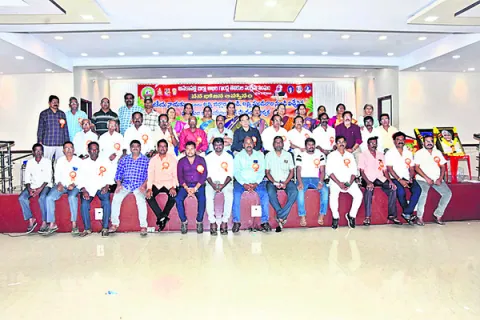 తెలికుల సంక్షేమ సంఘం జిల్లా అధ్యక్షునిగా వెంకటరావు 