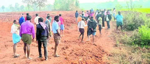 అటవీ భూమి ఆక్రమణకు సన్నాహాలు 